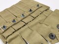 U.S. Army WWII, pouch magazine, Thompson, khaki, unused