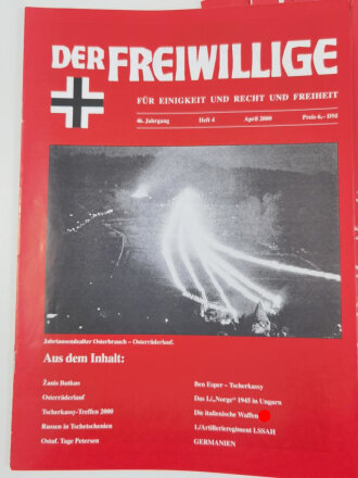 "Der Freiwillige" Kameradschaftsblatt der HIAG,...