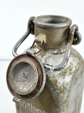 5 Liter Trinkwasserflasche der Wehrmacht, Originallack