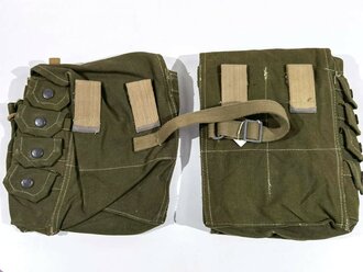 Paar Koppeltaschen für Pioniere der Wehrmacht. Zusammengehöriges , ungetragenes Paar in sehr gutem Gesamtzustand