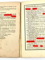 "Das Programm der NSDAP und seine weltanschaulichen Grundgedanken", 64 Seiten, datiert 1932, Bindung gelöst