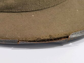 Tropenhelm Wehrmacht, Filzausführung, ungereinigt