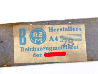 SA Schulterklappe, Waffenfarbe graublau