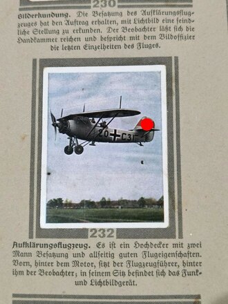 Sammelbilderalbum "Deutsche Wehrmacht" Komplett, eher schlechter Gesamtzustand