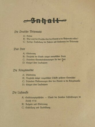 Sammelbilderalbum "Deutsche Wehrmacht" Komplett, eher schlechter Gesamtzustand