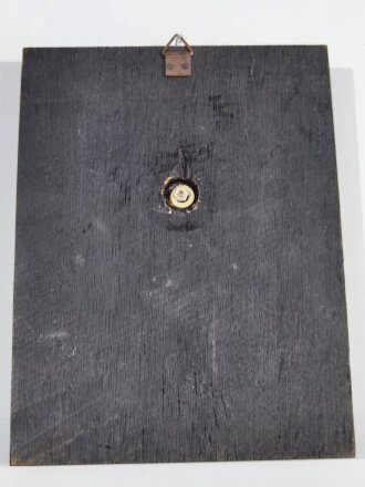 "Schießpreis 1935"  Wandtafel aus Holz 16 x 21cm