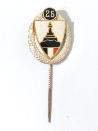 Deutscher Reichskriegerbund Kyffhäuser (DRKB), Silberne Ehrennadel für 25-jährige Mitgliedschaft 1. Form