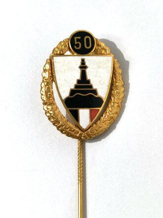 Deutscher Reichskriegerbund Kyffhäuser (DRKB), Goldene Ehrennadel für 50-jährige Mitgliedschaft 1. Form