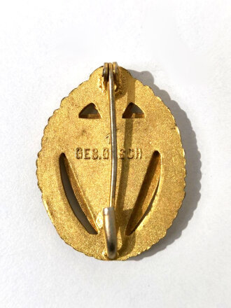 Deutscher Reichskriegerbund Kyffhäuser (DRKB), Goldene Ehrennadel für 50-jährige Mitgliedschaft 2. Form