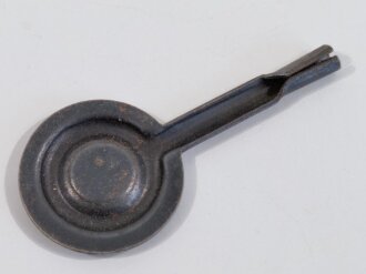 Schlüssel zum Winkelmesser 35 der Wehrmacht, Originallack