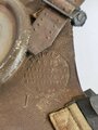 Belgien 2.Weltkrieg, Gasmaske AG15 mit langem Schlauch. Weiches Gummi, guter Gesamtzustand