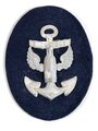 Kriegsmarine Ärmelabzeichen für Marineartilleriemaat