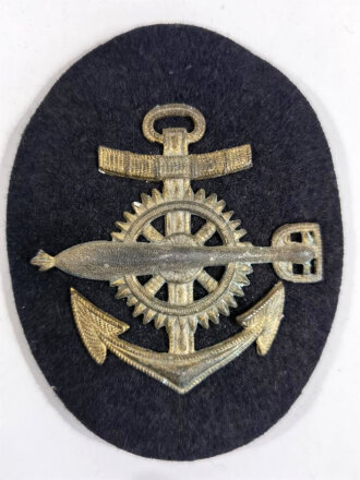 Kriegsmarine, Ärmelabzeichen für Torpedomechanikersmaat