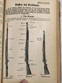 "Der Dienstunterricht im Heere, Ausgabe für den Schützen der Schützenkompanie" Jahrgang 1940, 332 Seiten, Einband fleckig