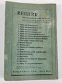 "Der Dienstunterricht im Heere, Ausgabe für den Schützen der Schützenkompanie" Jahrgang 1940, 332 Seiten, Einband fleckig