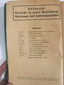 "Der Dienstunterricht im Heere, Ausgabe für den Schützen der Schützenkompanie" Jahrgang 1940, 332 Seiten, Einband fleckig