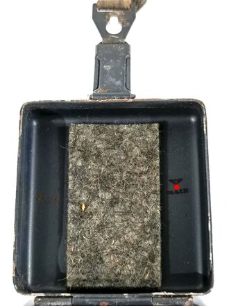 Batteriekasten ( Behälter für Stromquelle) unter anderem zum Entfernungsmesser 36, Luftwaffenblauer Originallack