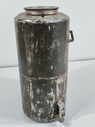 Essenträger Wehrmacht aus Aluminium datiert 1939.Feldgrauer Originallack