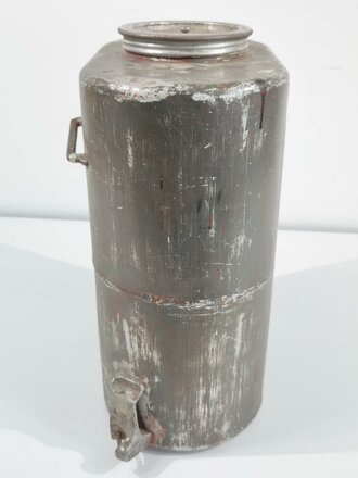 Essenträger Wehrmacht aus Aluminium datiert 1939.Feldgrauer Originallack