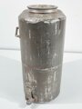 Essenträger Wehrmacht aus Aluminium datiert 1939.Feldgrauer Originallack