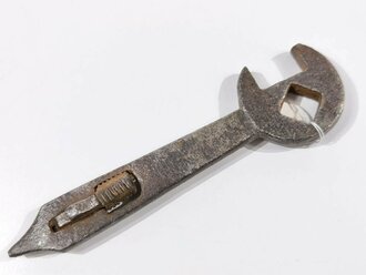 Stollenschlüssel alter Art, 1.Weltkrieg oder Reichswehr. Narbig, fest