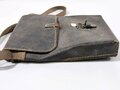 Beschlagzeugtasche für unberittenes Hufbeschlagpersonal der Wehrmacht aus Ersatzmaterial. defekt
