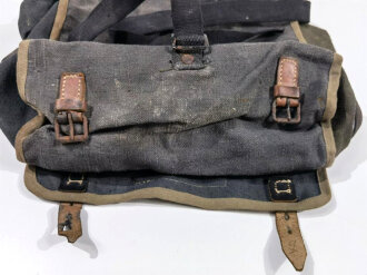 Tasche zur Pferdegasmaske 41 der Wehrmacht in  gutem Gesamtzustand