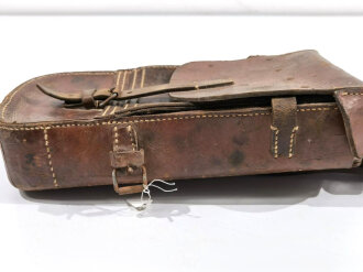 Beschlagzeugtasche für berittenes Hufbeschlagpersonal der Wehrmacht. Ungereinigtes Stück