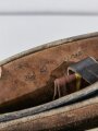 Paar Stiefel für Unteroffiziere der Wehrmacht. Ungereinigtes Paar, Sohlenlänge 27cm