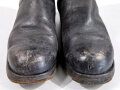 Paar Stiefel für Unteroffiziere der Wehrmacht. Ungereinigtes Paar, Sohlenlänge 27cm