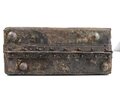 Transportkasten " 5 cm Granatwerfer 36" der Wehrmacht. Leidlich gereinigter Wasserfund