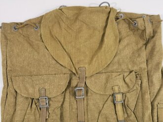 Rucksack in Tropenausführung Wehrmacht, wohl ungetragenes Stück