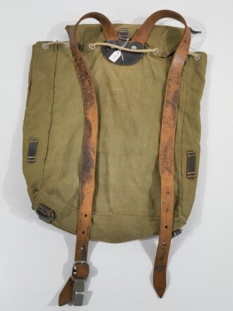 Rucksack für Artillerie Wehrmacht, stark getragenes...