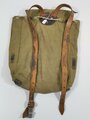 Rucksack für Artillerie Wehrmacht, stark getragenes Stück