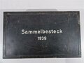 "Sammelbesteck 1939"  Wehrmacht. Originallack, ungereinigt, nicht auf Vollständigkeit geprüft