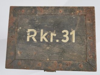 Transportbehälter zum Richtkreis 31 der Wehrmacht....