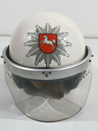 Deutschland nach 1945, Polizei Niedersachsen, Einsatzhelm...