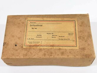 1.Weltkrieg, leerer "Feldpostbrief" 13 x 23 x 6cm