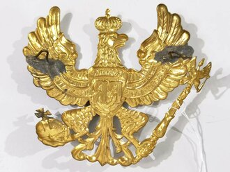 Preußen, Emblem für einTschako der Mannschaften in gutem Zustand, Flügelspannweite 10,5cm