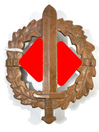 SA Sportabzeichen in bronze, Verliehenes Stück von Bonner Kunstabzeichen Bedarf