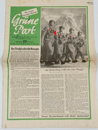 "Grüne Post" 15. Jahr / Nr. 14, 30. März 1941