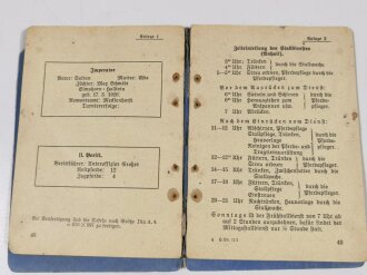 H.Dv.11/1 "Das Truppenpferd"  Heft 1: Pferdepflege, Stallpflege, Füttern und Tränken, Berlin 1937, 68 Seiten, stark gebraucht