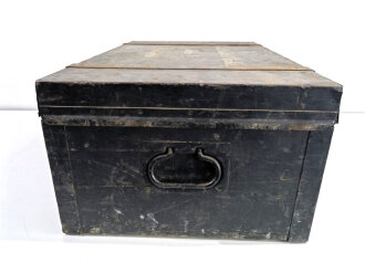 Kasten "Veterinär arztliches Gerät Satz b Kasten 1 Arzneimittel" Wehrmacht. Originallack, Maße 81 x 50 x 33cm