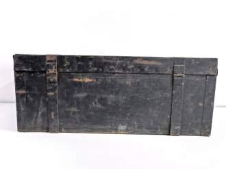Kasten "Veterinär arztliches Gerät Satz b Kasten 1 Arzneimittel" Wehrmacht. Originallack, Maße 81 x 50 x 33cm