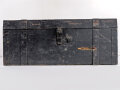 Kasten "Veterinär arztliches Gerät Satz b Kasten 1 Arzneimittel" Wehrmacht. Originallack, Maße 81 x 50 x 33cm