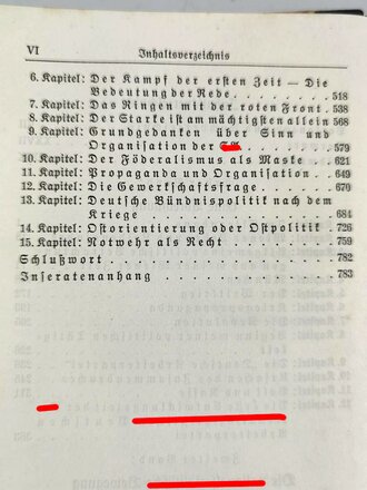 Adolf Hitler " Mein Kampf" Ausgabe 1936 in sehr gutem Zustand