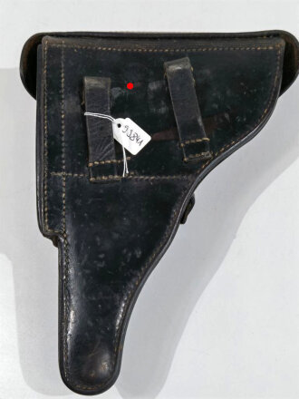 Koffertasche für P08 Wehrmacht, datiert 1938. Getragenes Stück in gutem Zustand