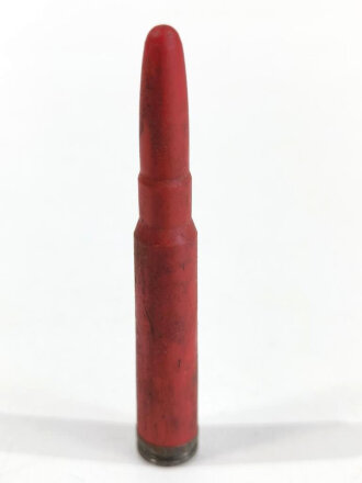 Exerzierpatrone Wehrmacht aus roter Preßmasse  8x57 datiert 1941