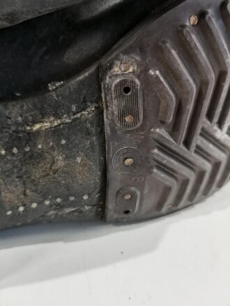 Kavallerie, Paar Stiefel für Mannschaften, Sohlenlänge 30,5cm, ungereinigtes Paar, das Leder angetrocknet