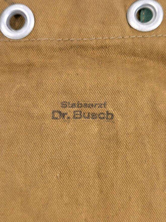 Beutel für in den Rucksack der Gebirgstruppen der Wehrmacht. Getragenes Stück